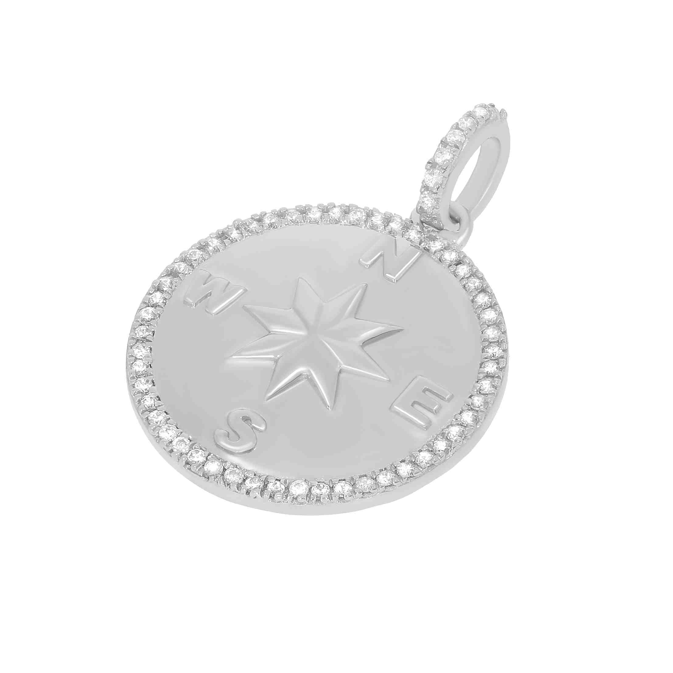 Round Compass  Natical Collection Pendant PD31225A26MM